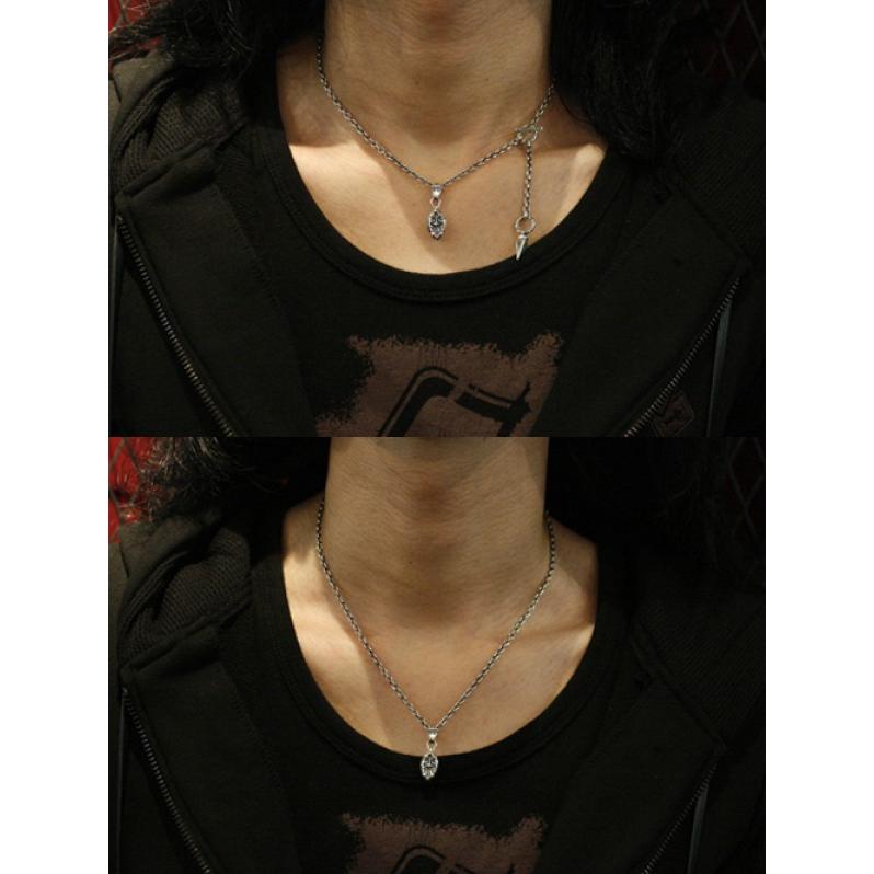 注目ブランド エフエーエル F A L シルバー 男性 メンズ ネックレスチェーン エフエーエル ネックレスチェーン 人気 F A L ネックレス 40 45cm 80 ニードルテール シルバー ブランド メンズ メンズアクセサリー