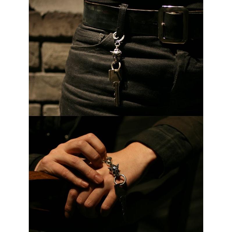 エフエーエル キーホルダー メンズ ブランド シルバー スモールス  