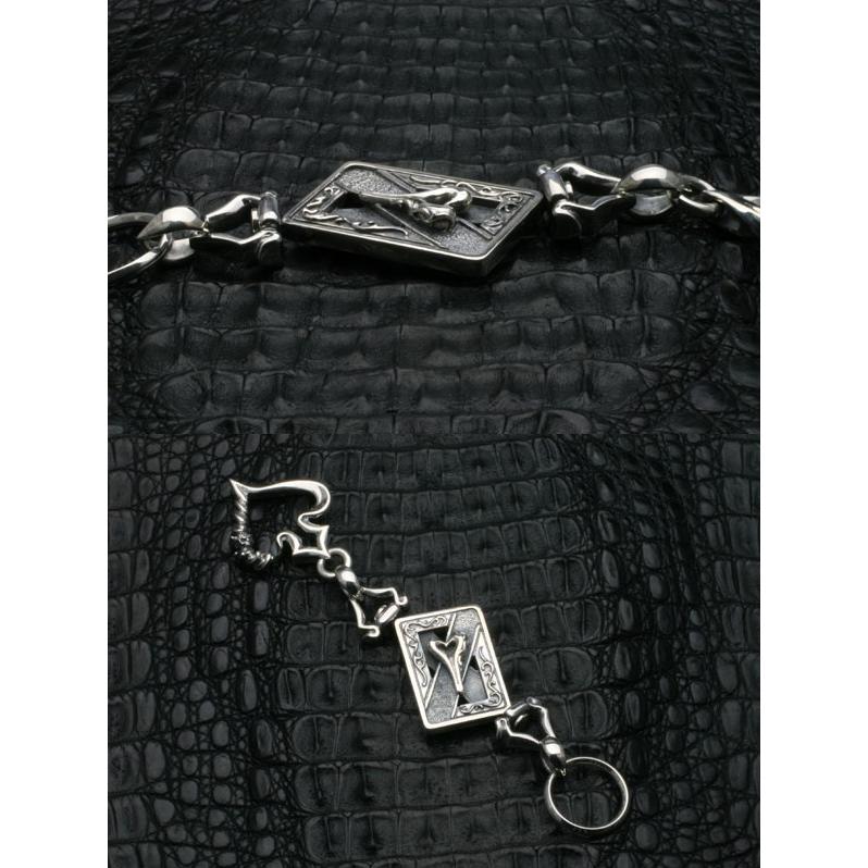 エフエーエル キーチェーン メンズ ブランド シルバー インディ