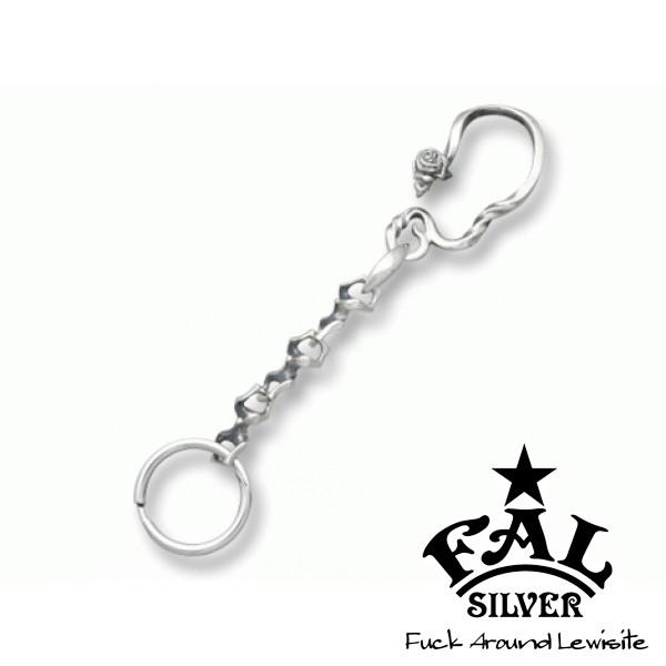 ビーズ屋公ちゃん オリジナル シルバーキーフック Type2 タタキ