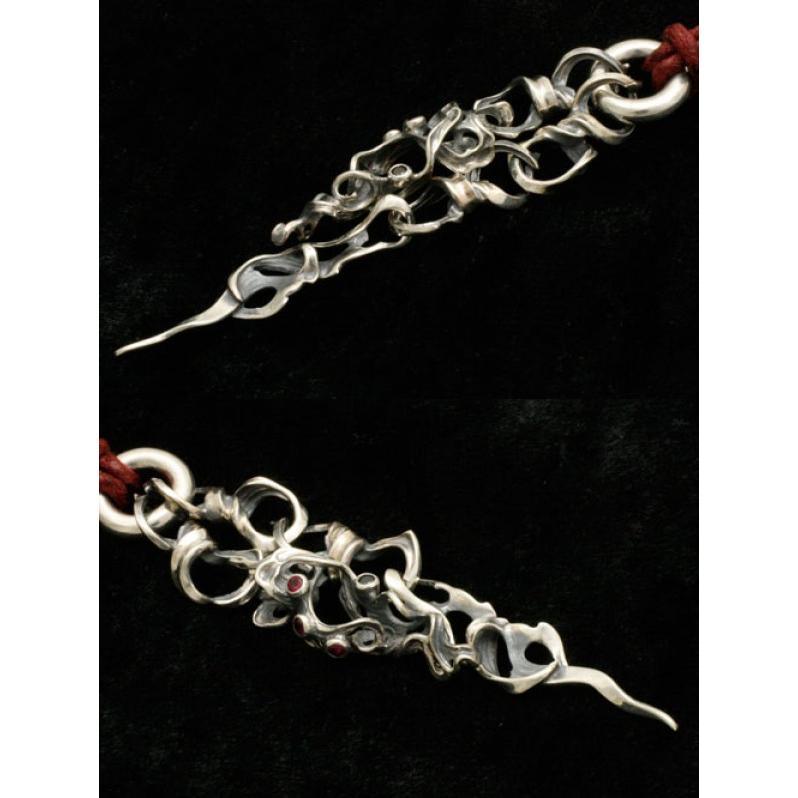 エフエーエル チョーカー メンズ ブランド シルバー サタニック