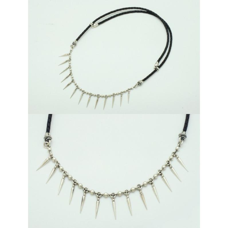 エフエーエル ネックレス メンズ ブランド シルバー アドマニシャンレザーネックレス レザーネックレス ペンダント F.A.L 人気 爆買の画像