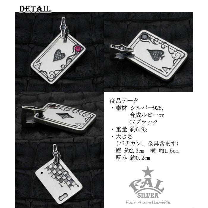 F.A.L トランプ ネックレス F.A.L OK or NO トランプ ペンダント ネックレス ペンダント