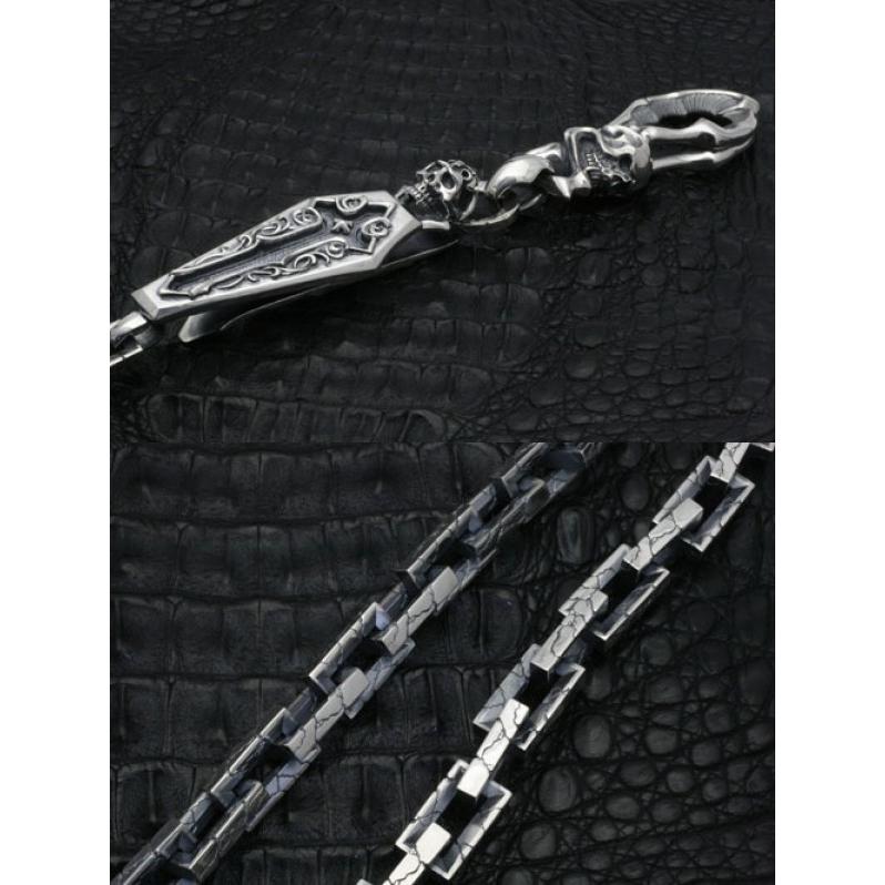 F.A.L/ウォレットチェーン/シルバー/全長68cm 楽天市場】F.A.L アンクル トレイター ウォレットチェーン