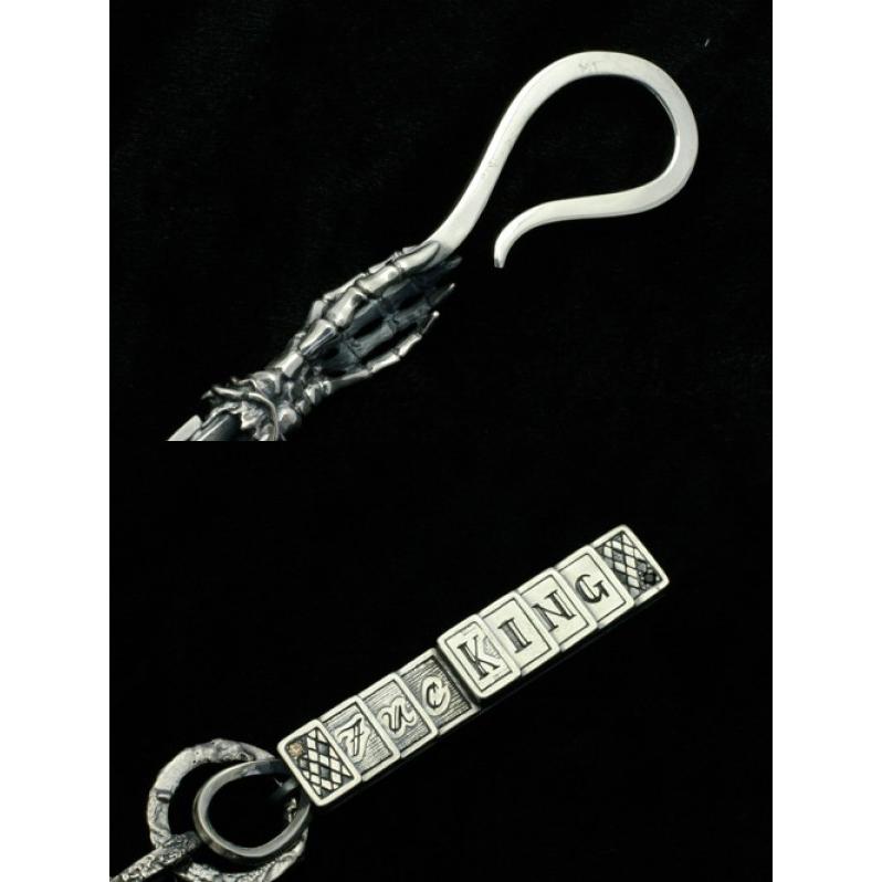 エフエーエル ウォレットチェーン メンズ ブランド シルバー