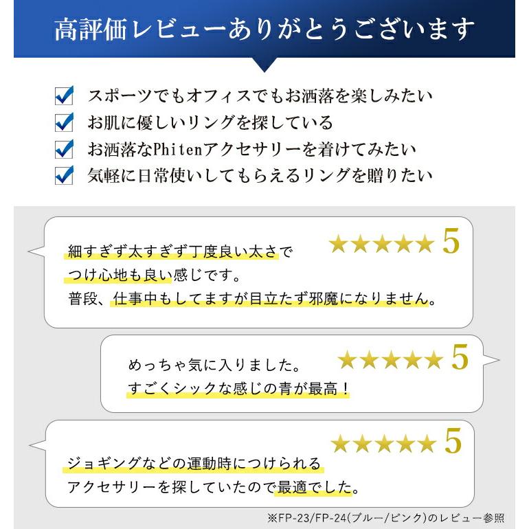 チタン 指輪 メンズ ファイテン リング スポーツ シンプル ブルー 平打ち 16-22号 金属アレルギー対応 おしゃれ 男性 プレゼント 爆買の画像