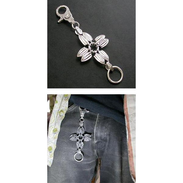 四体の悪魔シルバーキーチェーン メンズ ハード プレゼント : 新宿銀の