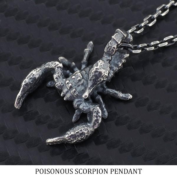 AVALANCHE サソリ モチーフ ネックレス トップ ヘッド 蠍 ペンダント