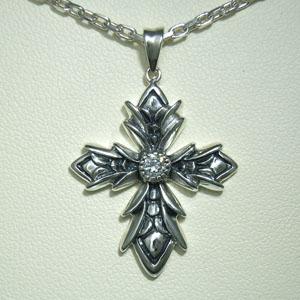 クロスネックレス シルバー シルバー クロス ネックレス – DAZZLING ICE