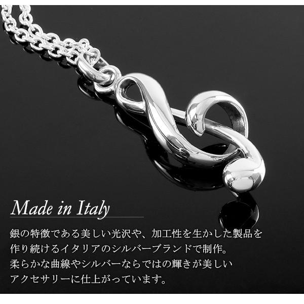 ネックレス 音符 ト音記号 音楽 シルバー メンズ ペンダント ネックレス 音符 ト音記号 音楽 シルバー メンズ ペンダント