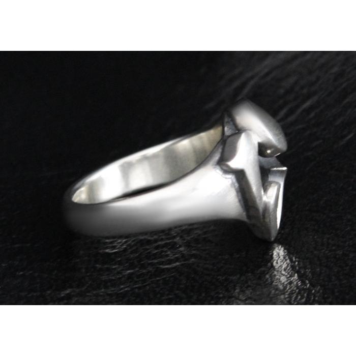 Rat Race（ラットレース） r.l.d ハートフレーム”13”リング S シルバー