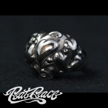 Rat Race（ラットレース） r.l.d スカルインハートリング シルバー