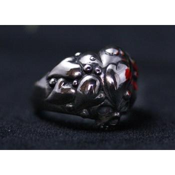 Rat Race（ラットレース） r.l.d スカルインハートリング シルバー