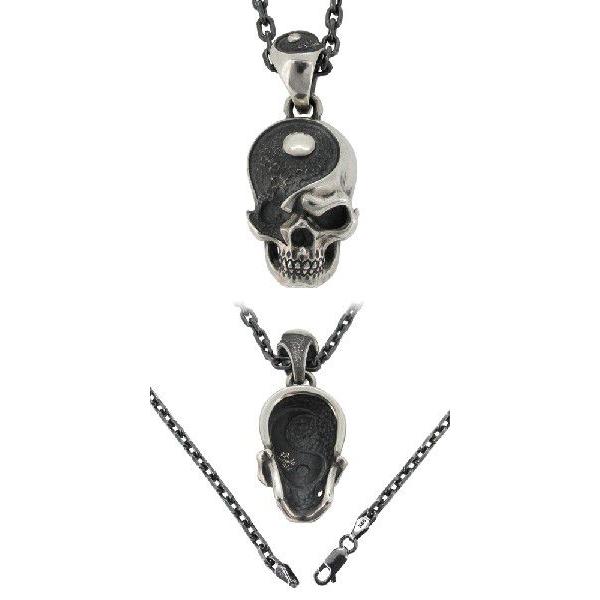 激レアRat Raceカスタムスカルネックレス