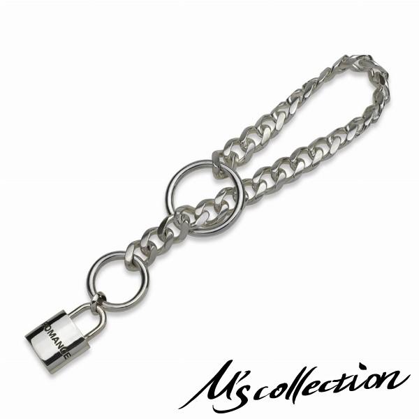 シルバー925 パドロック ブランド メンズ エムズコレクション メンズファッション 人気 ヘヴィチェーン Collection Collection エムズコレクション キーチェーン ロマンス M S