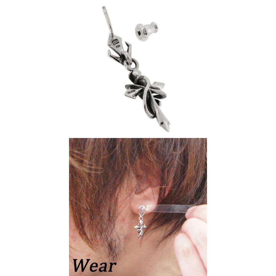 売り切れ必至 エムズコレクション ピアス メンズ ブランド 片耳 シルバー クロス ツタ チャーム 1p おしゃれ M S Collection 人気 値引きする Www Doctor Plan Com