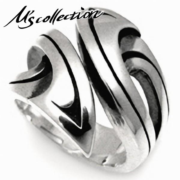 エムズコレクション リング 指輪 メンズ ブランド シルバー 重厚 トライバル フリーサイズ M 039 S Collection 人気 Sale Off