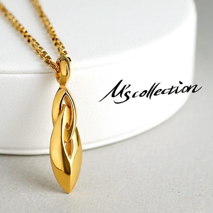 M'S COLLECTION ゴールド ネックレス レディース 限定 金