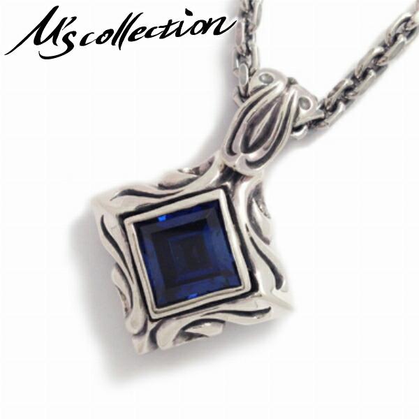 高速配送 エムズコレクション ネックレス メンズ ブランド シルバー シンセティックサファイア リバーシブル シルバー925 ペンダント チェーン付 Frt X 00sag 新宿銀の蔵 年中無休 一部 通販 Yahoo ショッピング 超激安 Artech Mi It
