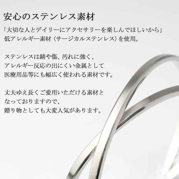 ザニポロタルツィーニ バングル メンズ サージカルステンレス シンプル マット 細身 ブランド Zanipolo Terzini プレゼント 爆買の画像