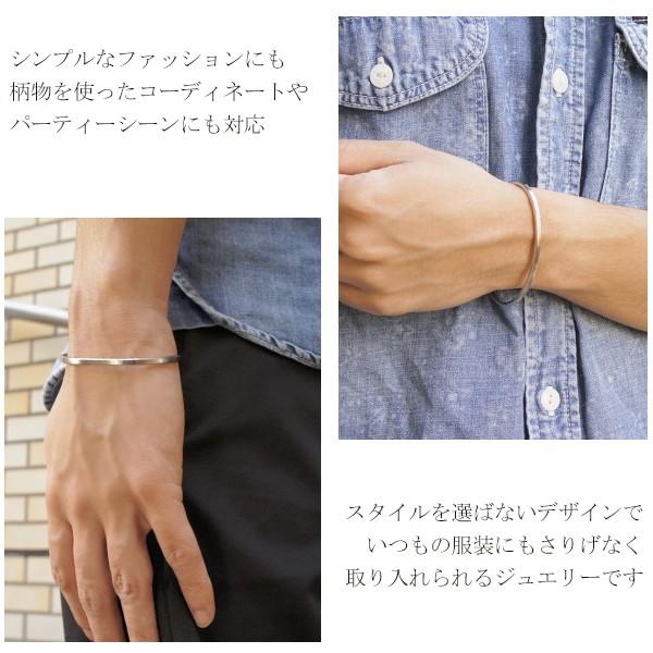 ザニポロタルツィーニ バングル メンズ サージカルステンレス シンプル マット 細身 ブランド Zanipolo Terzini プレゼント 爆買の画像