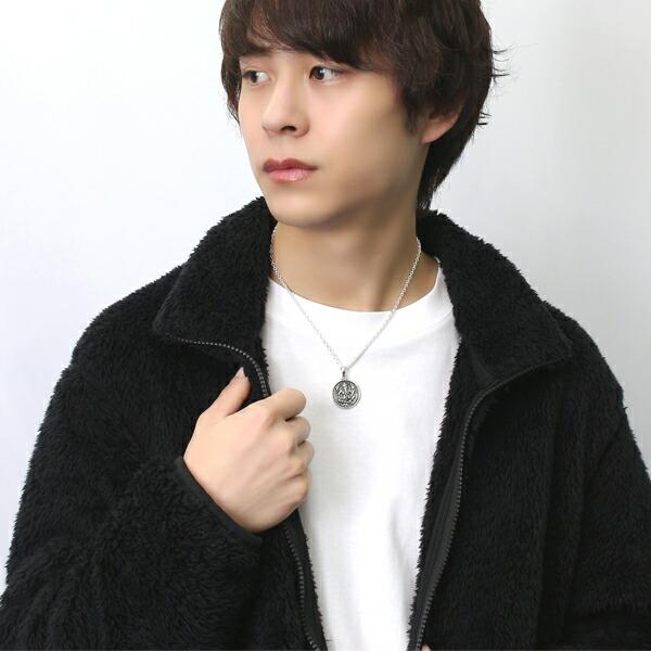 ガネーシャ コイン シルバー ネックレス ペンダント シルバー925