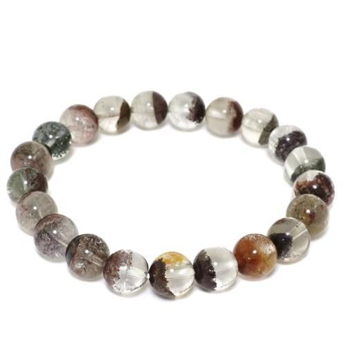 ガーデンクォーツ ブレスレット 9mm 18cm 天然石 パワーストーン 水晶
