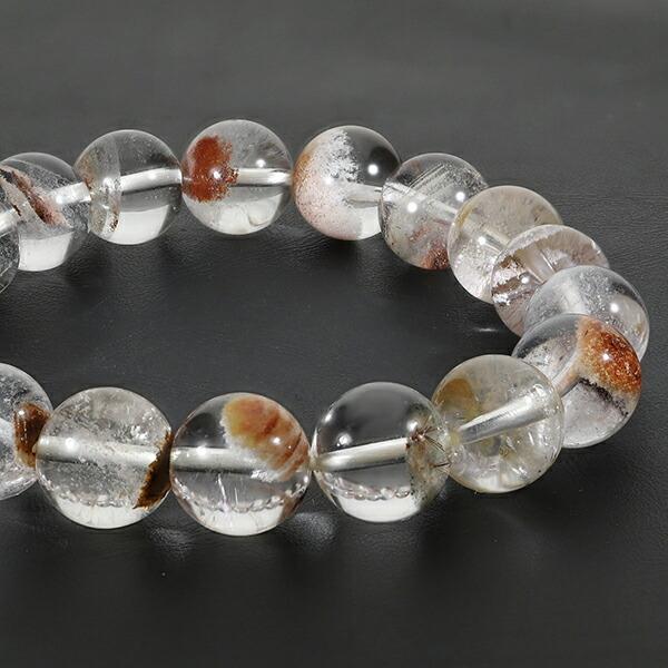 ガーデンクォーツ ブレスレット 10.7mm 17cm レディーM サイズ 天然石