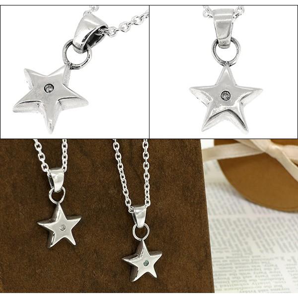 スター ネックレス メンズ シルバー シンプル 星 ダイヤモンド スター ネックレス メンズ シルバー シンプル 星 ダイヤモンド