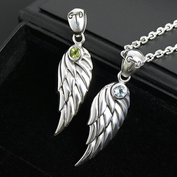 GRAN DEUR フェザー 中 シルバー ペンダントトップ チェーンなし