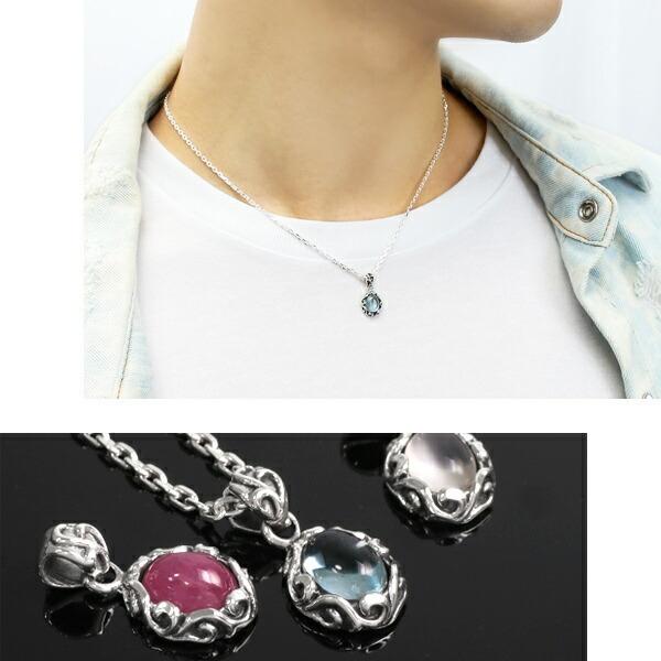 blanciris シルバーオーバルネックレス 調整可能 シルバー デザインチェーン フラットスネークネックレスM