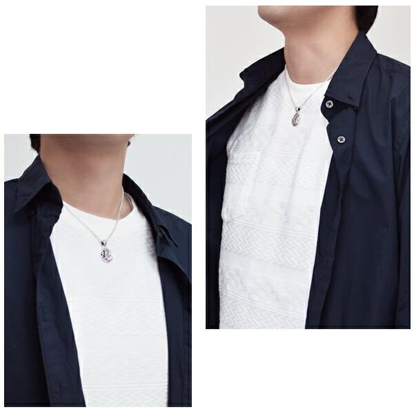 ペンダントトップ メンズ ブランド 三日月 透かしアラベスク ムーン