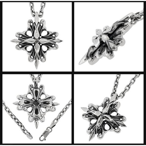 GIGOR（ジゴロウ） グリーククロスペンダント シルバーネックレス