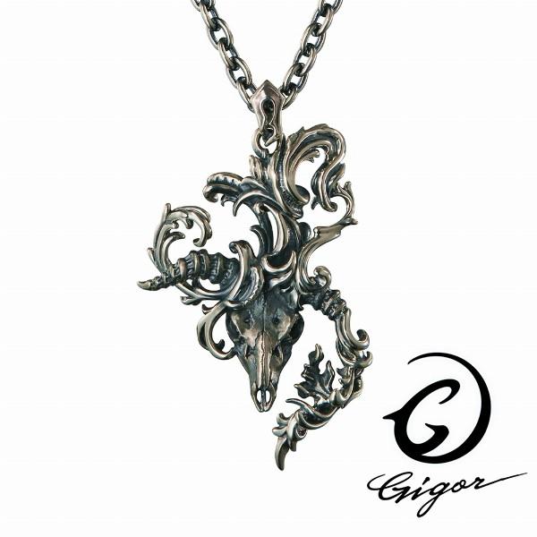 GIGOR（ジゴロウ） ペンダントトップ メンズ ブランド シルバー