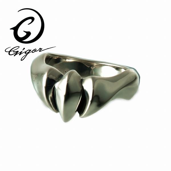 ジゴロウ リング メンズ ブランド 指輪 シルバー ブラットラインリングs Narrow Series ナローシリーズ 波 曲線 Gigor 人気 経典 ブランド