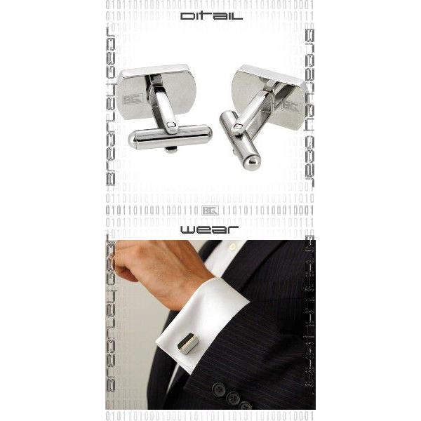 カフスボタン メンズ ブランド おしゃれ ロゴ ピンク ブラック