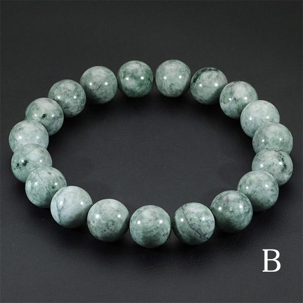 糸魚川翡翠 ブレスレット 5A級 10mm 18cm メンズM レディースL サイズ  