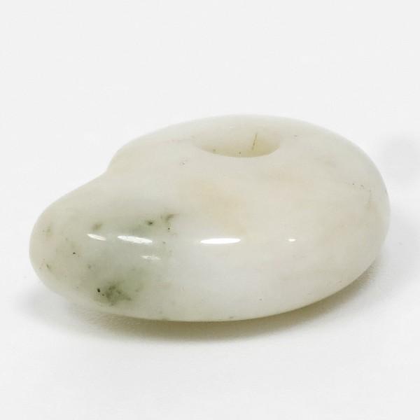②マヤ翡翠　1000年以上の物　穴付き　希少 ②マヤ翡翠 1000年以上の物 穴付き 希少
