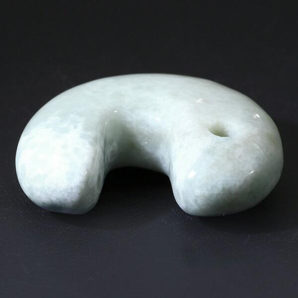 糸魚川翡翠 勾玉 縦約3.0cm 四ノ型 産地証明書 国産 桐箱 付き