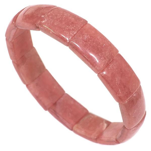 丸っこいインカローズのバングル インカローズ バングル ブレスレット 幅1.2cm 17.5cm ロードクロサイト