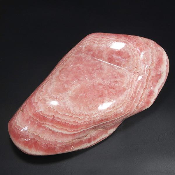 インカローズ アルゼンチン産 磨き原石 1190g 原石 ロードクロサイト