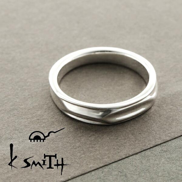 K-SMITH シンプル 槌目 リング 11〜21号 シルバーアクセサリー K-SMITH シンプル 槌目 リング 11〜21号 シルバーアクセサリー