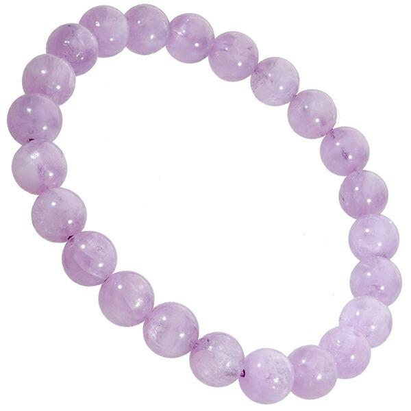 クンツァイト アフガニスタン産 ブレスレット 8mm 16.5〜17.5cm S〜L サイズ 9月 誕生石 天然石 パワーストーン レディース 女性 腕輪 | ブランド登録なし | 04