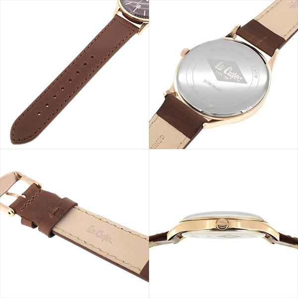 Lee Cooper（リークーパー） 腕時計 メンズ ブランド 本革ベルト