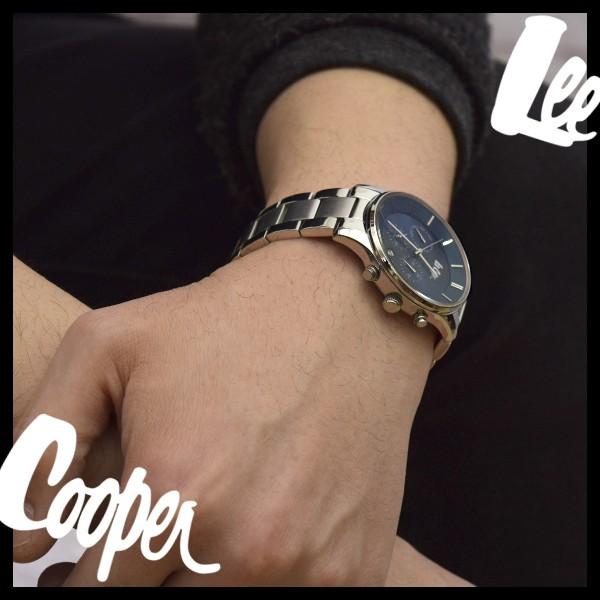 Lee Cooper（リークーパー） 腕時計 メンズ ブランド メタルバンド 