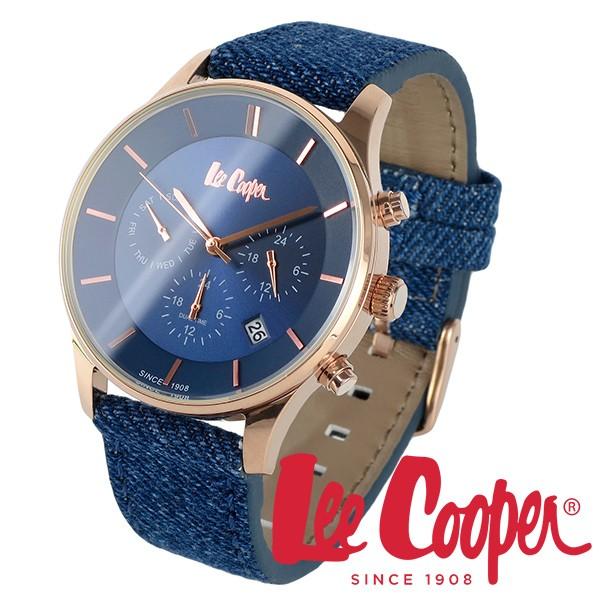 Lee Cooper（リークーパー） 腕時計 メンズ ブランド ファブリック 