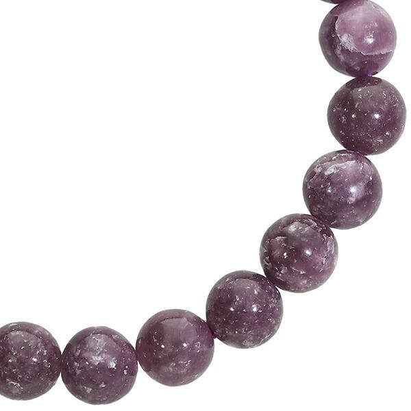【天然石】パワーストーンレピドライトブレスレット8mm レピドライト ブレスレット 8mm 17~18.5cm M~LL サイズ 天然石