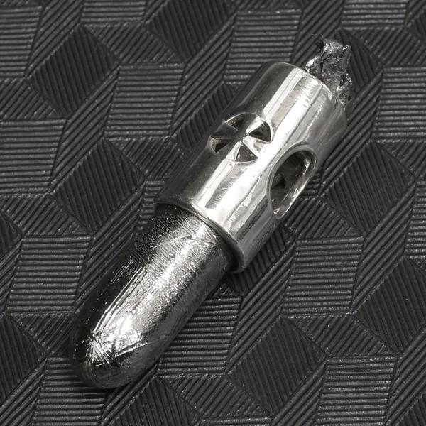 メテオライト ペンダントトップ 隕石 シルバー 弾丸 天然石 パワーストーン ペンダント 宇宙 ネックレストップ プレゼント 爆買