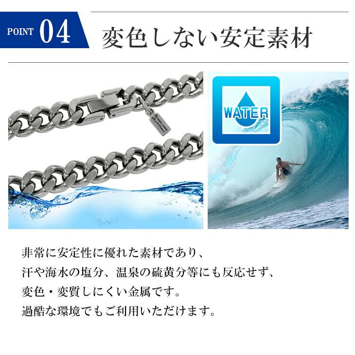 ファイテン チタンネックレス メンズ 喜平 限定 チェーン 50cm 幅8.8mm 金属アレルギー対応 スポーツ phiten おしゃれ プレゼント｜ginnokura｜10