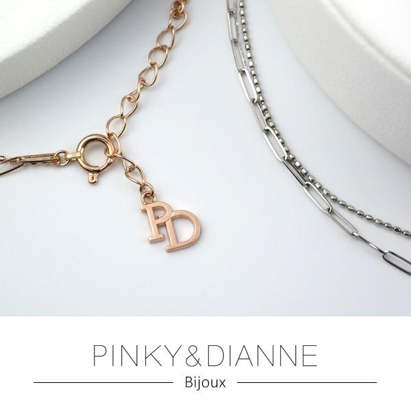 PINKY&DIANNE（ピンキー アンド ダイアン） ブレスレット ゴールド 2連 